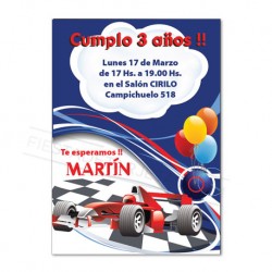 Tarjeta Cumpleaños Infantil INF002