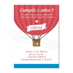 Tarjeta Cumpleaños Infantil INF005