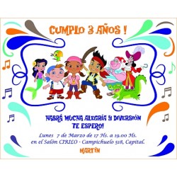 Tarjeta Cumpleaños Infantil INF006